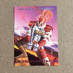 1993 SkyBox Marvel Masterpieces Shatterstar #76 Trading Card